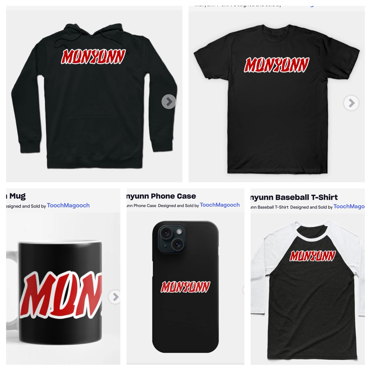 Tooch Magooch Merchandise